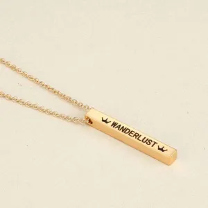 Inspirational  Pendant Necklace