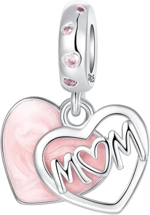 Jewelry Family Charms for Women 925 Sterling Silver Fits Bracelets Necklace Valentine's Day Mother's Day Jewelry Gift for Women