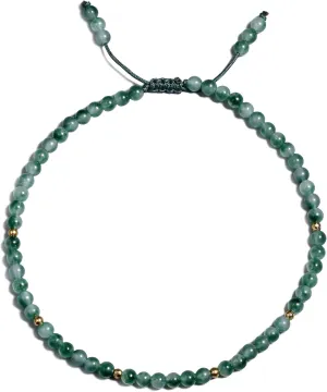 Jewever Gemstone Foot Anklet Bracelet for Women Beaded Stone Healing Energy Crystal Beach Foot Jewelry Adjustable(8.5-10 Inches)