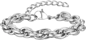 Jude Jewelers Retro Vintage Stainless Steel Snake Style Braided Chain Bracelet