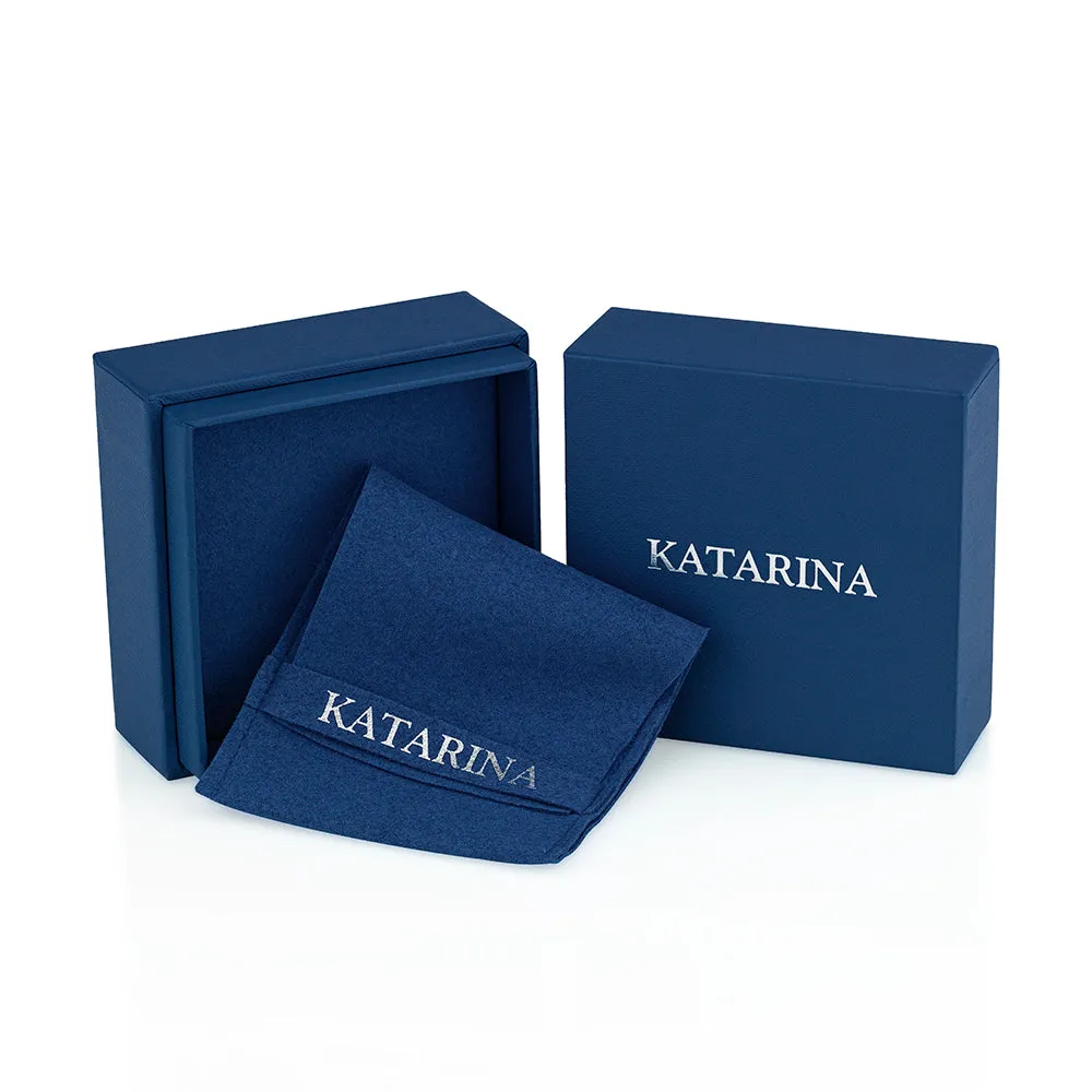 KATARINA 1/2 cttw Prong Set Cluster Diamond Men's Ring
