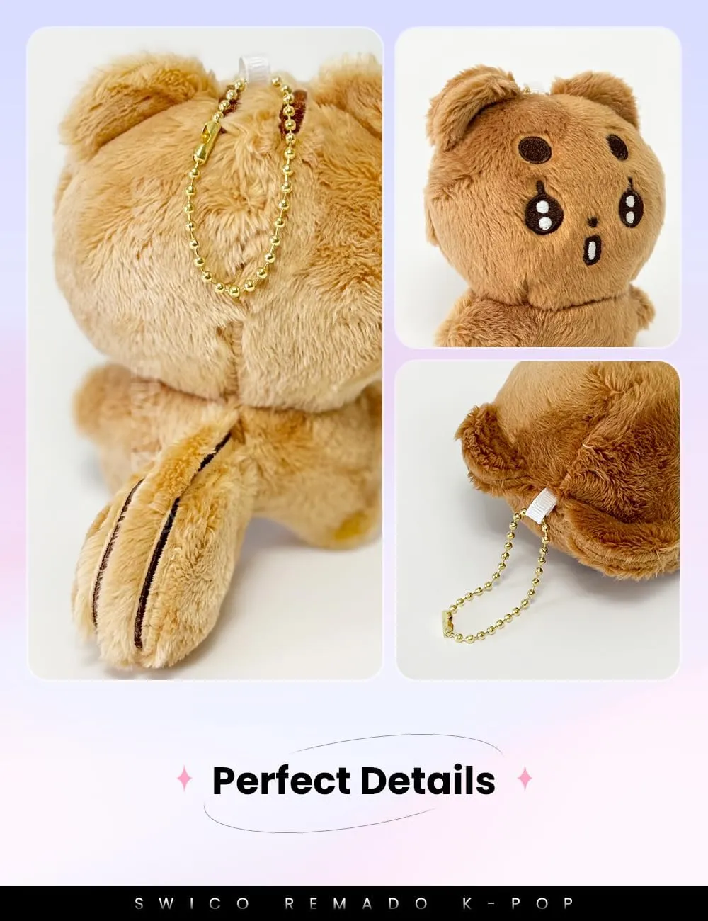 Kpop Keychains Cute Cartoon Keyring Car Key Pendant Women Handbag Purse Wallet Pendants