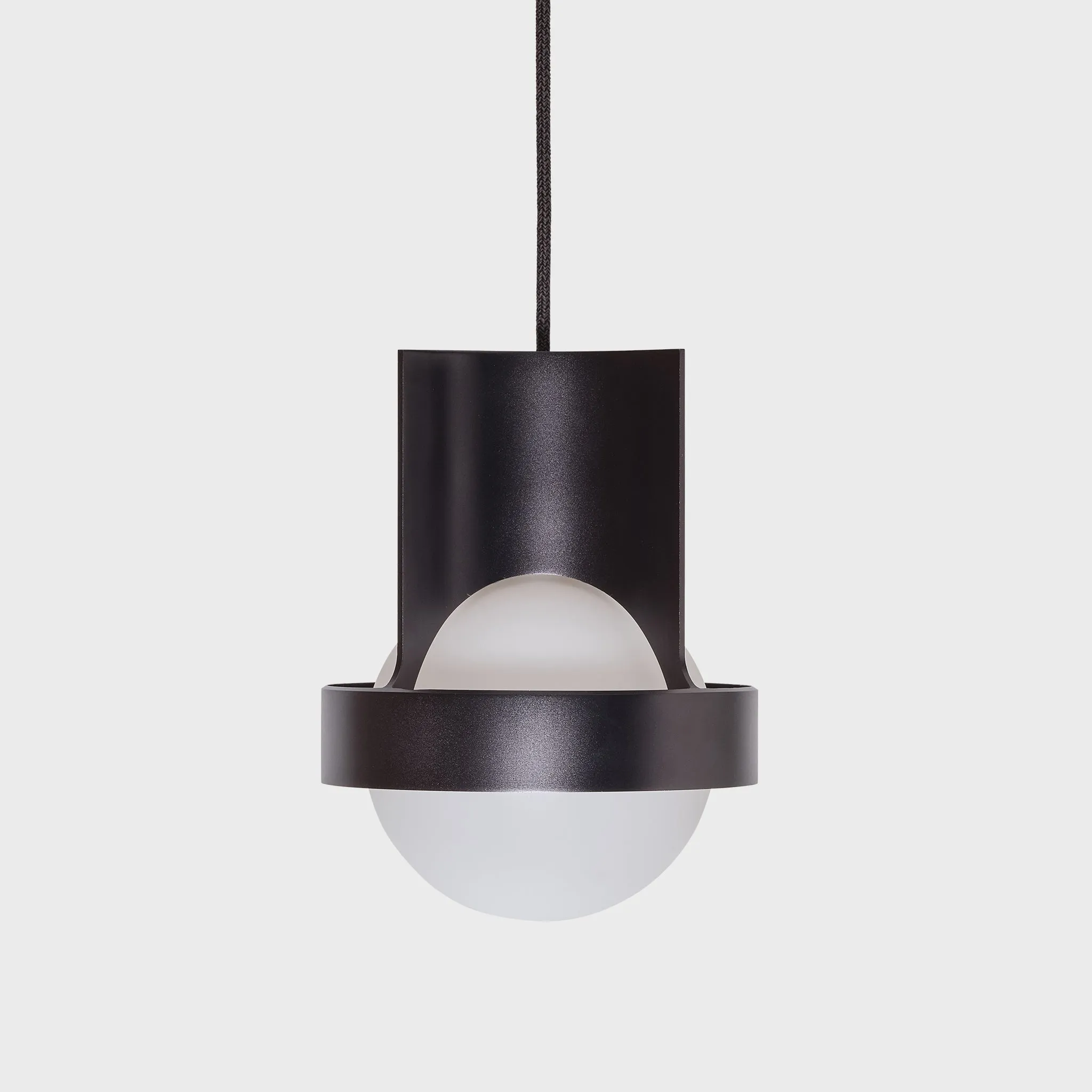 Loop Single Pendant in Dark Grey   Sphere IV