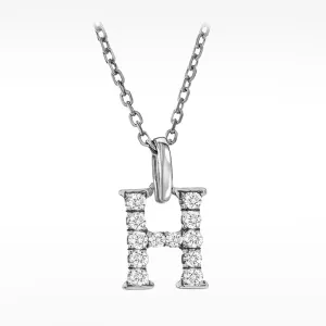 Love Letters H Necklace