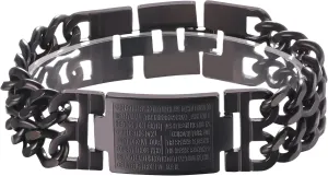 Mai & Claire 925 Sterling Silver Bible Verse Bracelet For Men And Women - Vintage Quote Jesus Scripture Lords Prayer Religious Bangle Jewelry Gift