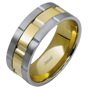 Men's Wedding Band In 14k Or 18k Gold