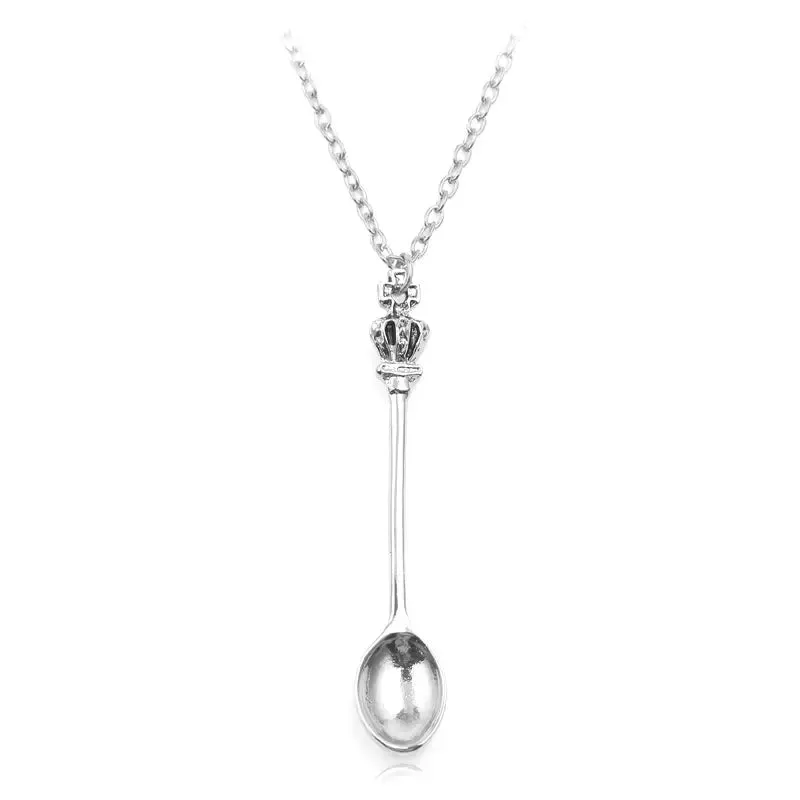 Miniature Spoon Pendant Necklace
