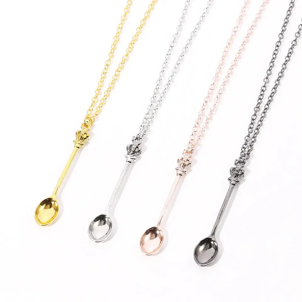 Miniature Spoon Pendant Necklace