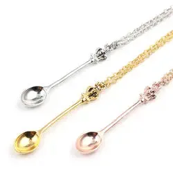 Miniature Spoon Pendant Necklace