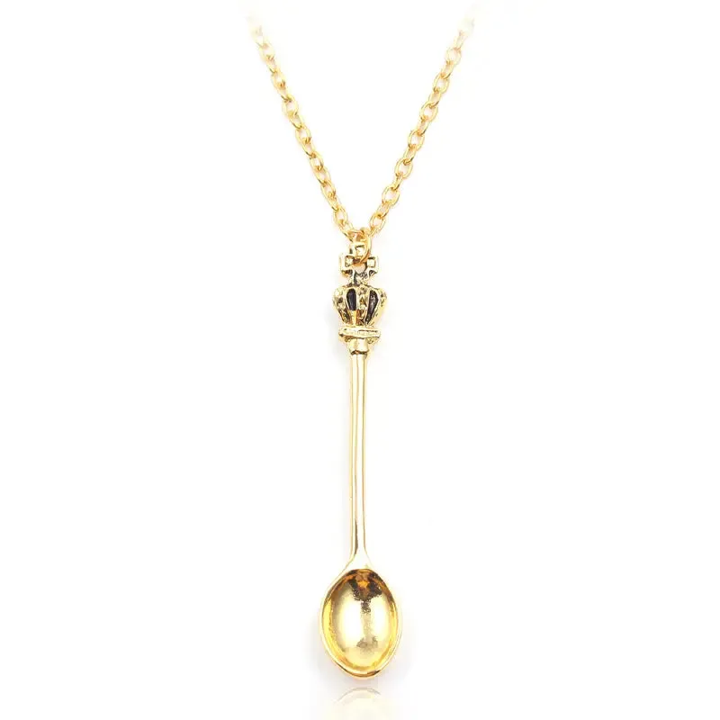 Miniature Spoon Pendant Necklace