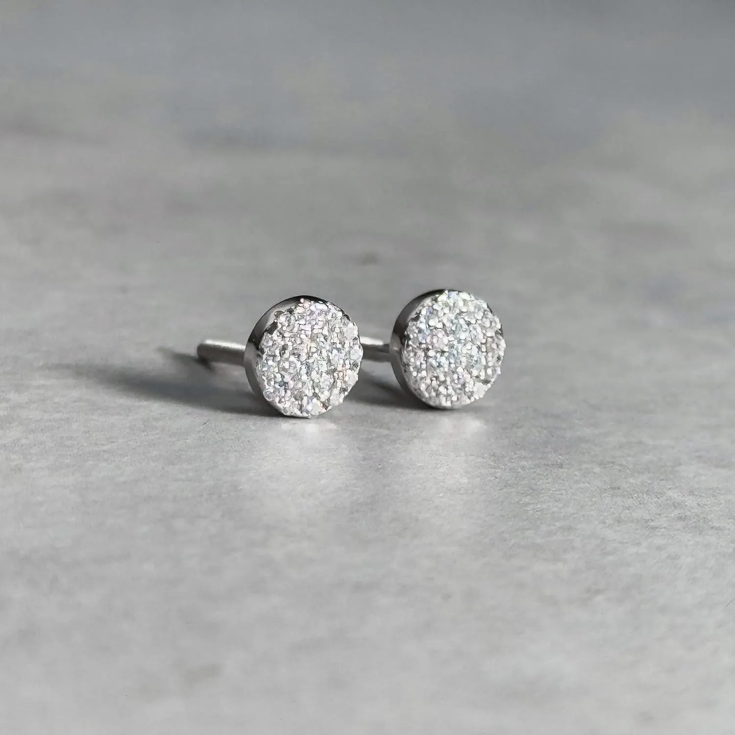 Moissanite Stud Earrings for Men & Women  925 Sterling Silver, Screw Back, Hypoallergenic, Passes Diamond Tester, Luxury Gift