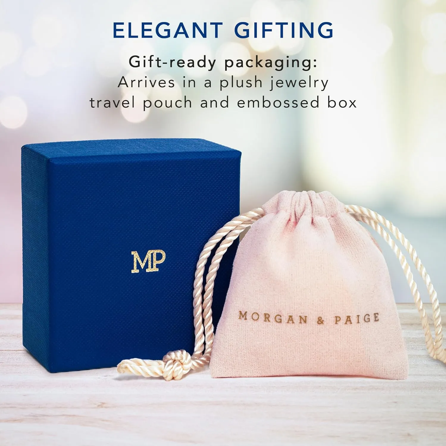 MORGAN & PAIGE .925 Sterling Silver 18K Yellow Gold Plated Hoop Earrings for Women - Choice of Birthstone Elegant Gemstones Hypoallergenic Gold Earrings for Women, Comfortable and Secure Fit