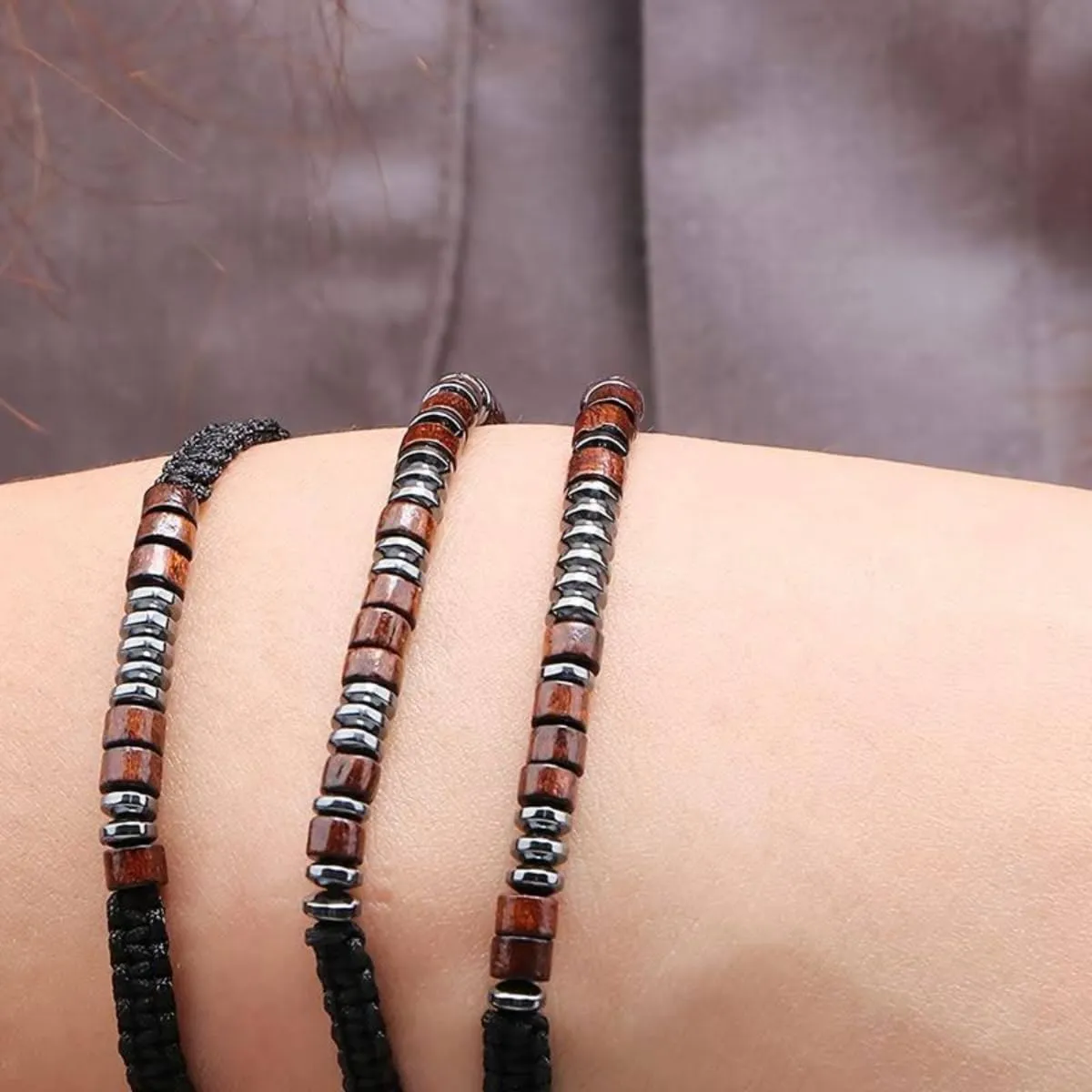 Morse Code Bracelets for Women Men Gifts for Her Best Friend Funny Inspirational Bracelets for Women Jewelry Adjustable Silk Beaded Wrap Bracelet