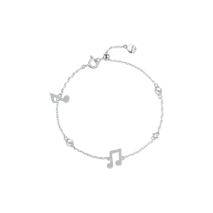 Music Note Pave Bracelet