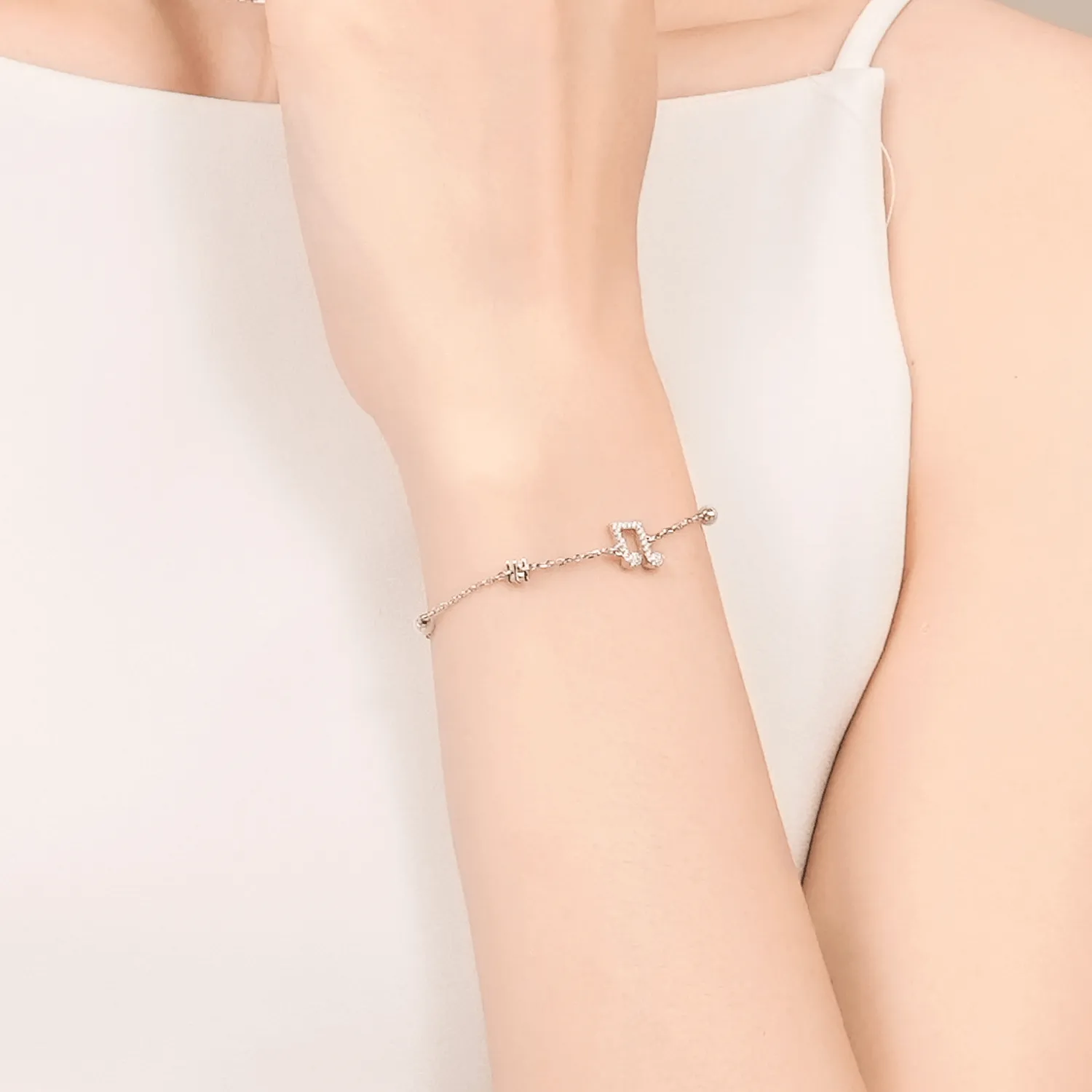 Music Note Pave Bracelet