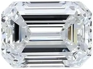 Natural White Diamond Emerald Cut, D Grade, 1 Carat Loose Gemstone - Certified, High Quality, GIA/IGI Graded, Ideal for Engagement Rings and Fine Jewelry