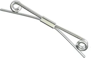 Necktie Tie Clips Collar Bar Shirt Collar Stay Tie Pins Cravat Clips Silver Metal Collar Pin Jewelry Accessories