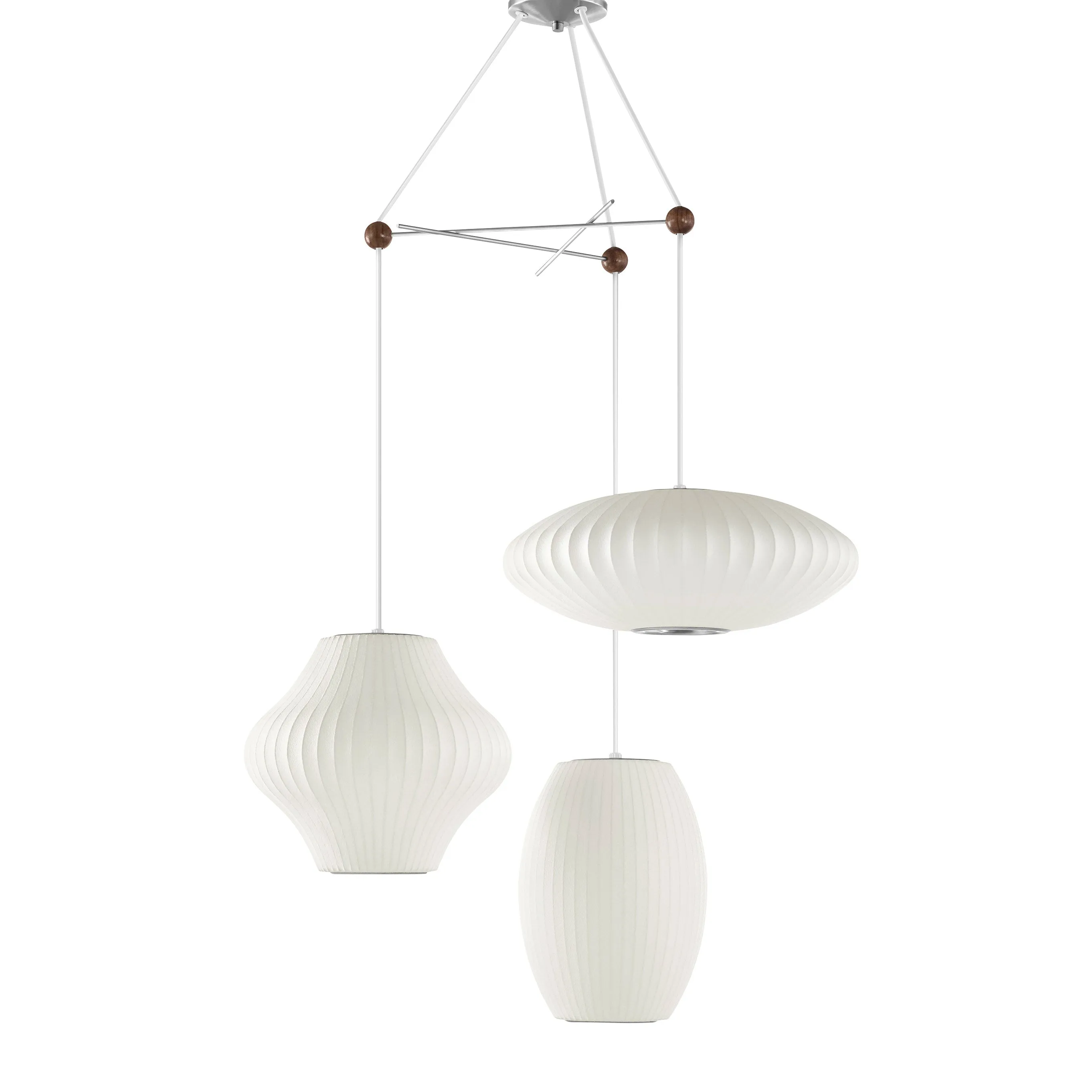 Nelson™ Triple Bubble Lamp Fixture from Herman Miller