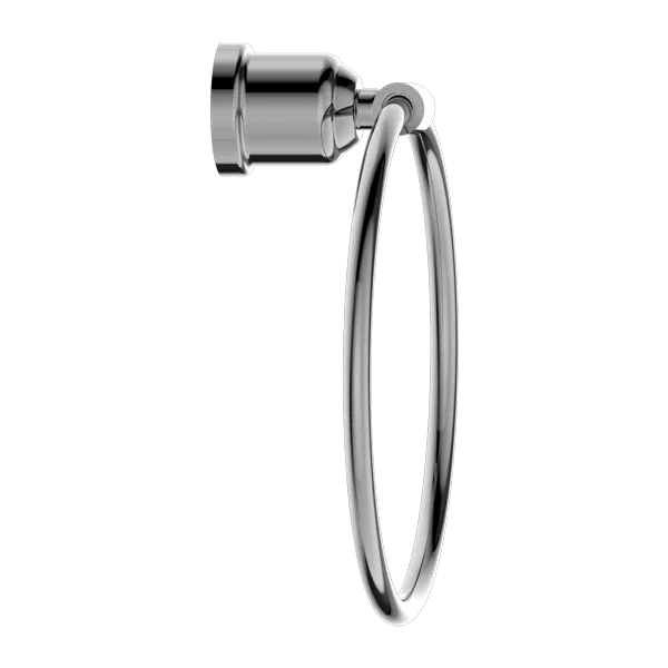 Nero York Towel Ring Chrome