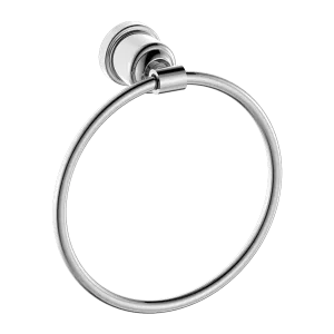 Nero York Towel Ring Chrome