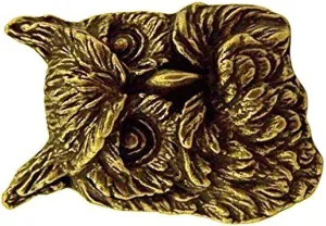 New Bronze Tone High Relief 3-Dimensional Owl School Mascot Pin, 1In to Elevate Your Style with Religious Jewelry TEH0327WIXX