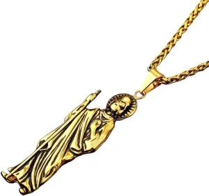 New For Trendy 2025 Jesus Piece Necklaces&Pendants Gold Color Stainless Steel Necklace Woman Men Jewelry Christian Gift Jewelry Fashion Accessories Creative Gift