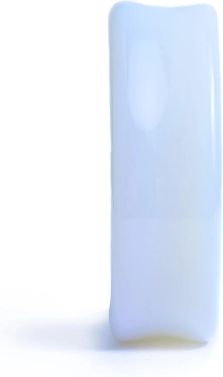 Pair (2PCS) OPALITE TEARDROP STONE PLUGS Double Flare Gauges Organic Moonstone White Clear Tunnels 9170
