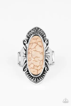 Paparazzi Ring ~ Mineral-Monger - Brown