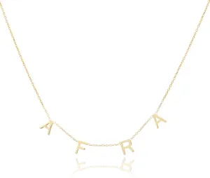 Personalized Heart & Initial Necklace for Women - Custom Name Pendant, 18K Gold, Silver, Rose Gold Options, Adjustable Chain (16"-24")