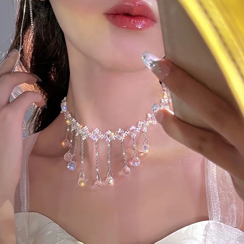 Princess Water Drop Choker