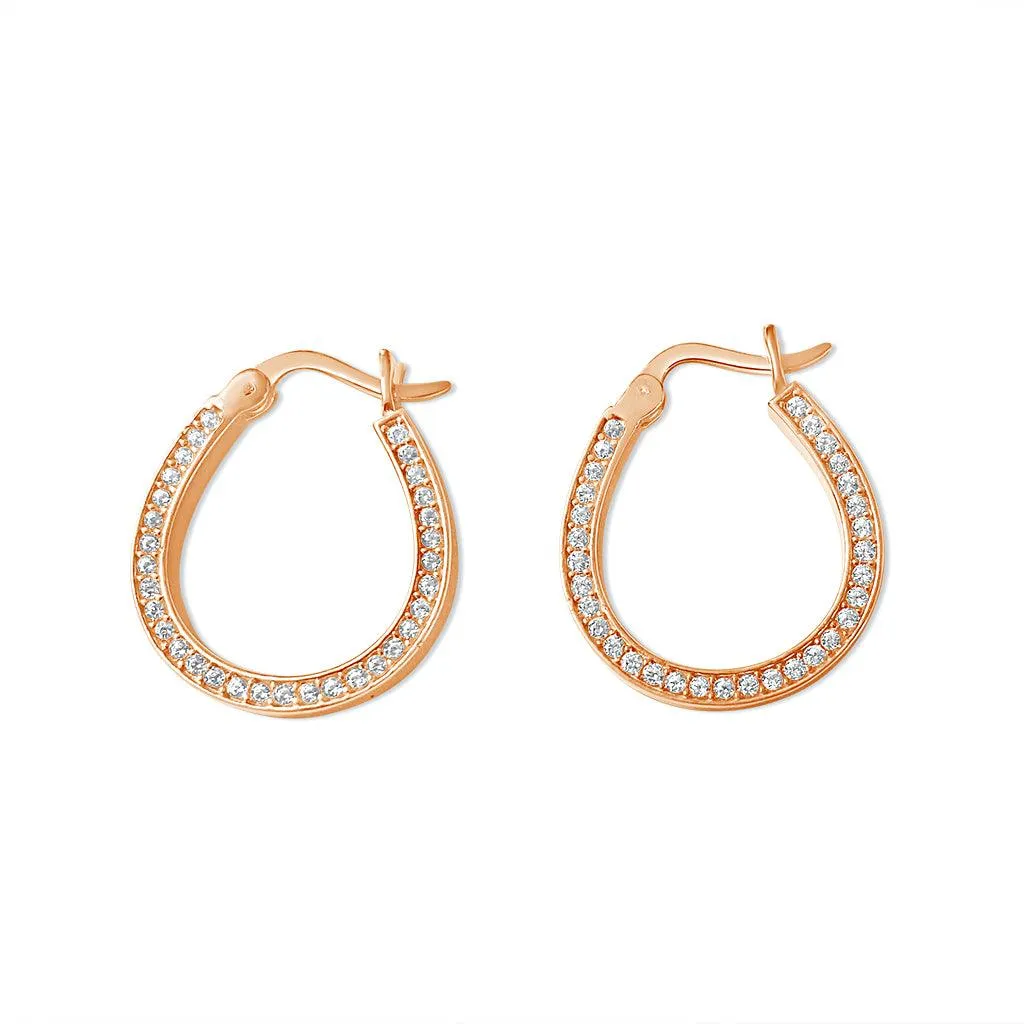 Prosperity horseshoe earrings