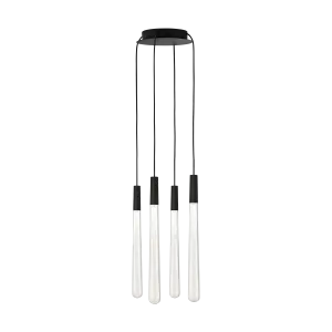 Pylon Crystal 4 Light Chandelier