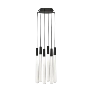 Pylon Crystal 6 Light Chandelier