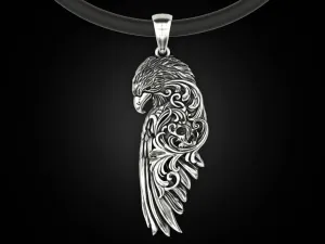 Raven Wing Pendant