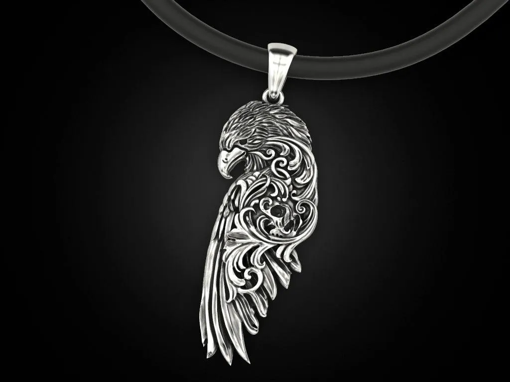 Raven Wing Pendant