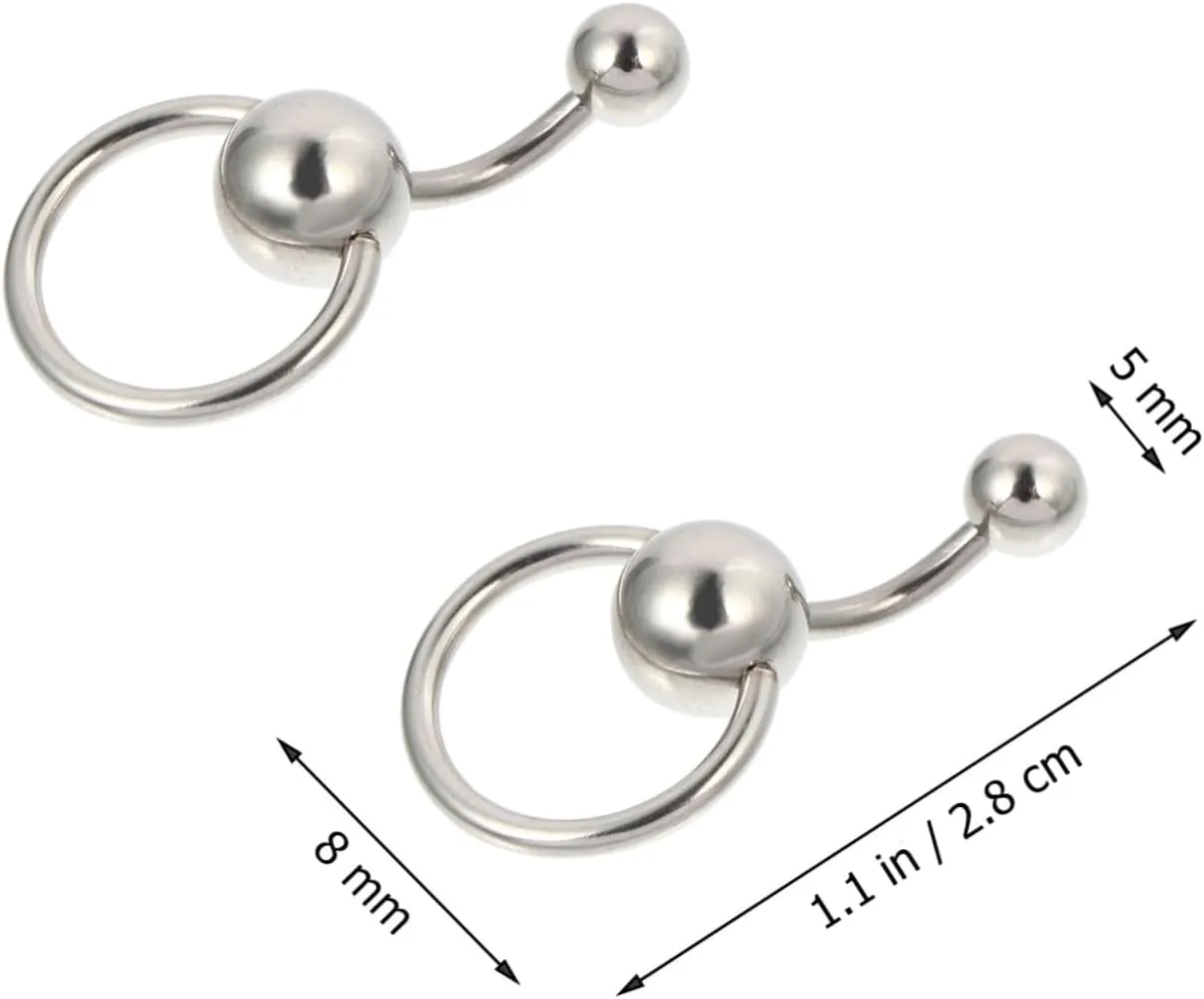 Ring Navel Navel Button Women for Titanium Piercing Jewelry Navel Rings Titanium Belly Piercing Belly
