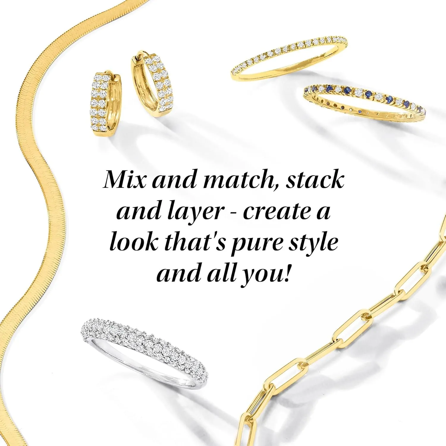 RS Pure by Ross-Simons Italian 14kt Yellow Gold Bismark-Link Bracelet