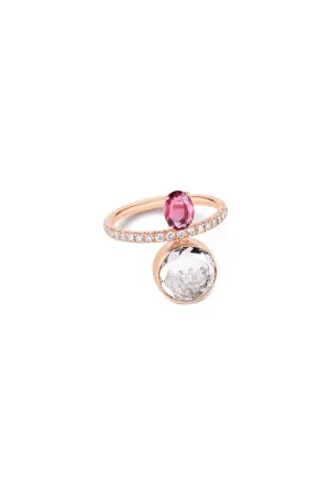 Sapphire and Diamonds Ring