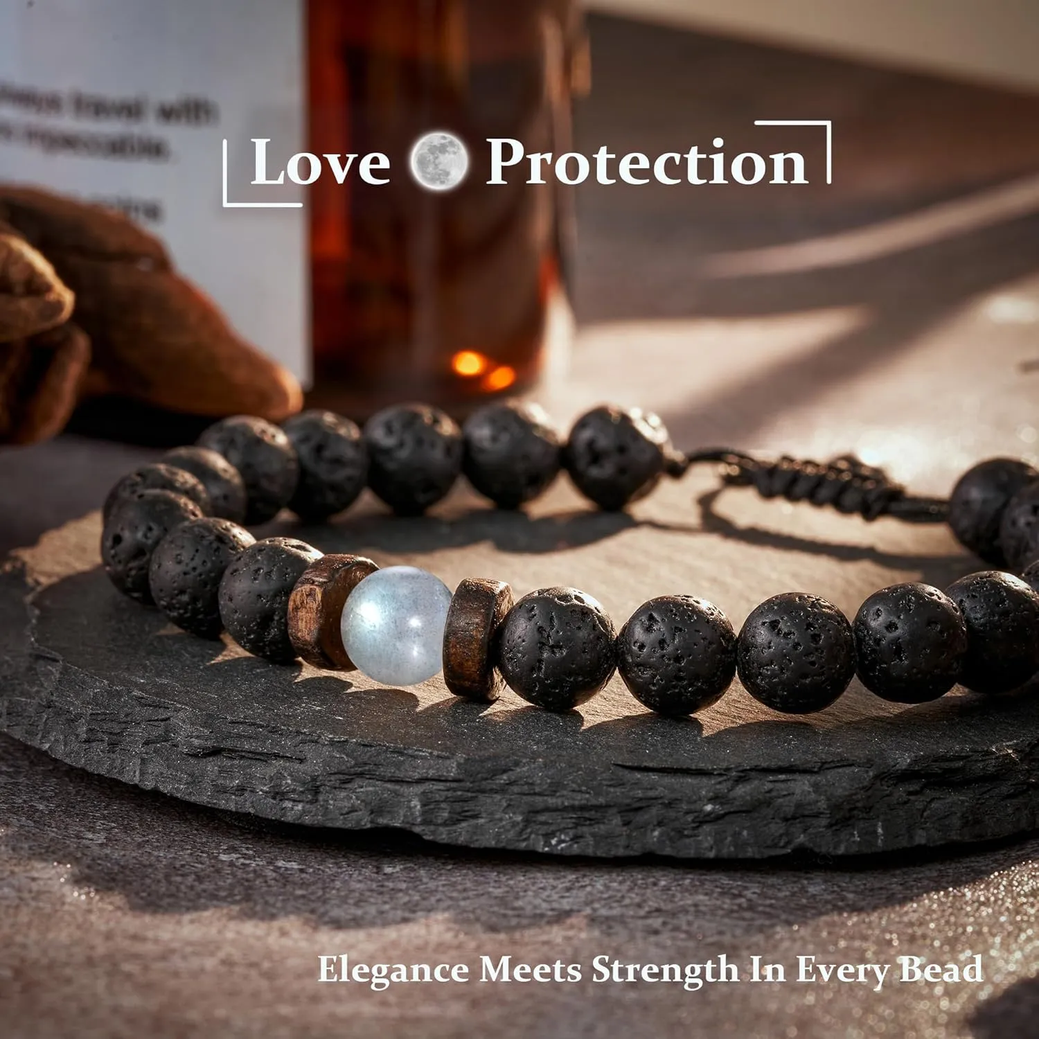 Seyaa Easter Gifts Sunflower Natural Stone Bracelet Gifts for Teen/Girls with Quotes Card