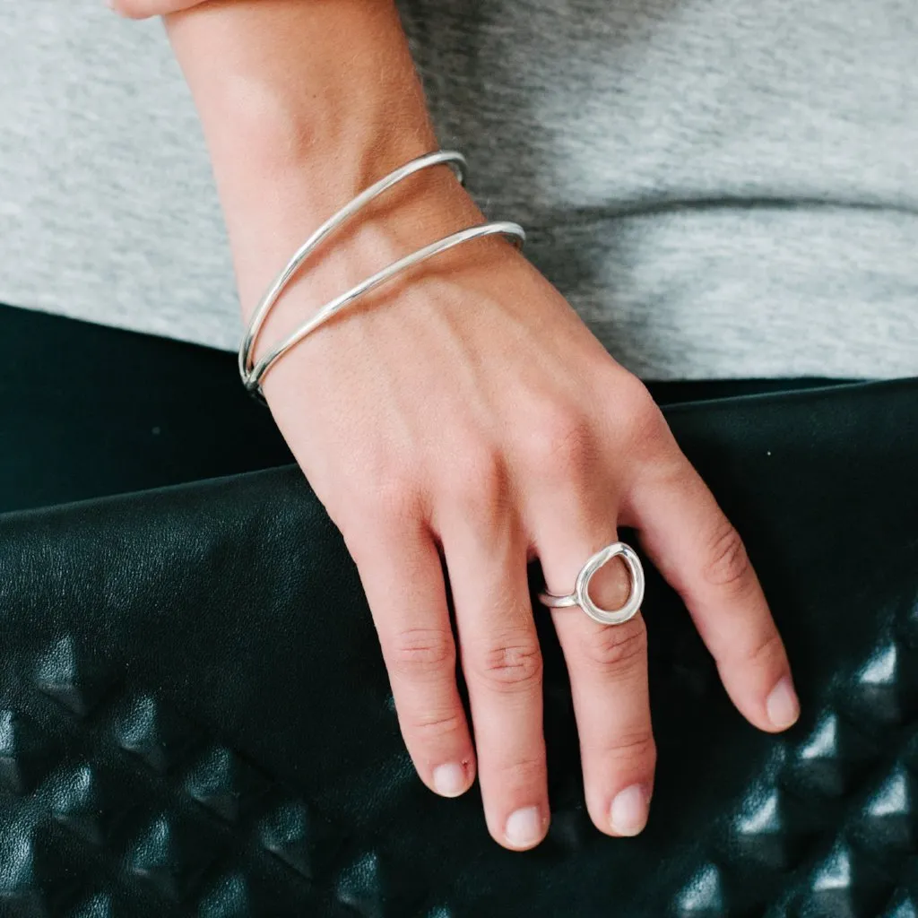 Silver Infinity Bracelet n°1