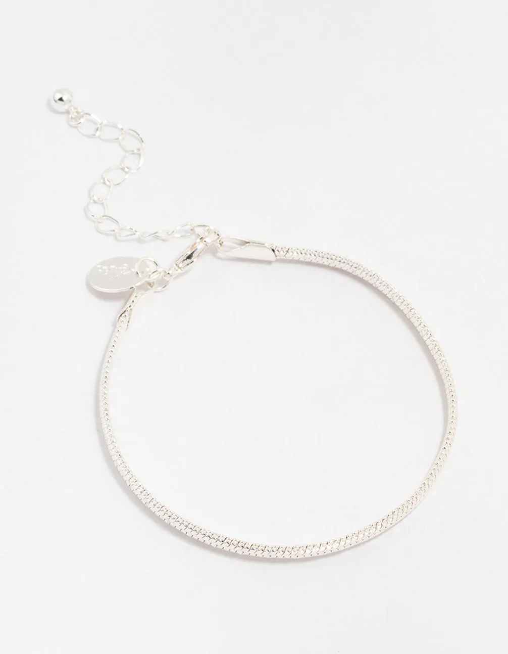 Silver Plated Snake Chain Bracelet
