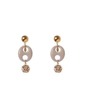 SODINI KAAMOS EARRINGS IN NUDE