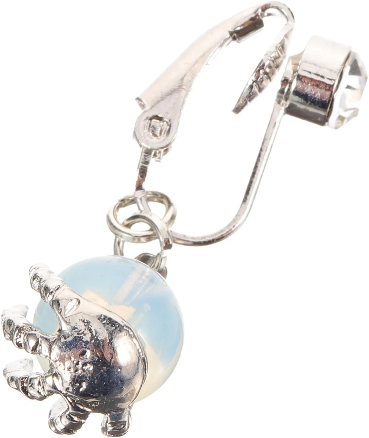 SOIMISS Fake Belly Rings Non Piercing Navel Ring Clip on Belly Button Jewelry for Dress up