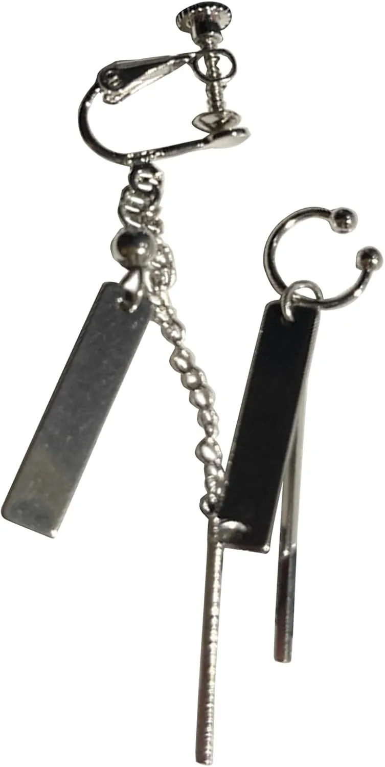 Sophisticated Tassels Ear Cuff Jewelry Long Dangle Ear Clip Not Piercing Earring for Enhancing Any Outfits