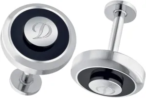 S.T. Dupont Jeton Reversible Cufflinks - Black