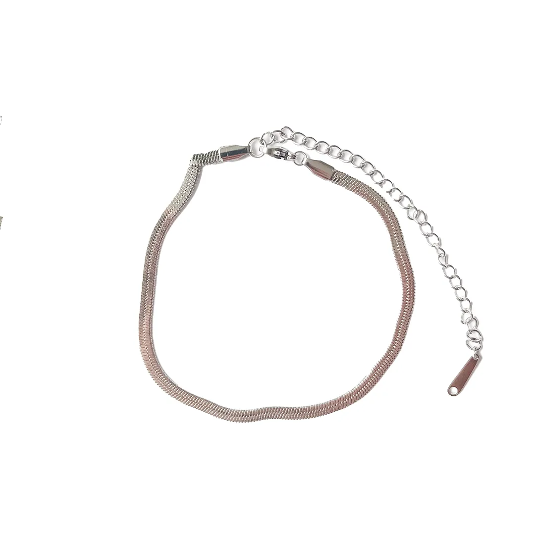 Stainless Steel Snake Chain Bracelet