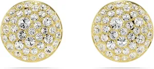 Swarovski Meteora Earrings Collection, Meteor Inspired Design with Snow Pav of Clear Round Crystals