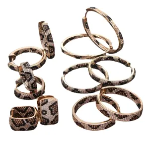 TEEK - Leopard Hoop Earrings