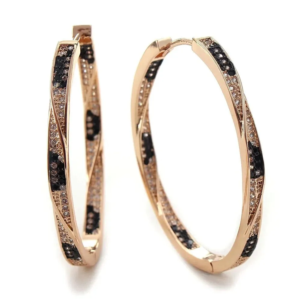 TEEK - Leopard Hoop Earrings