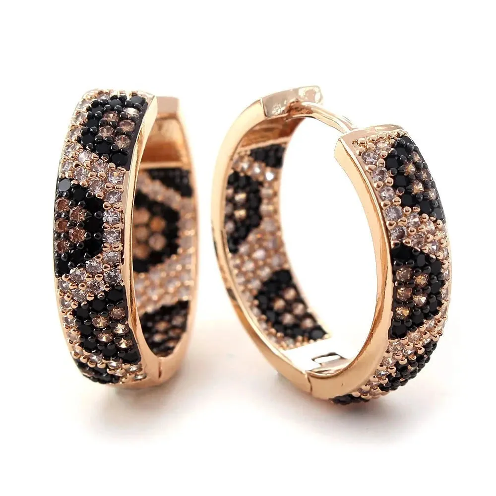 TEEK - Leopard Hoop Earrings